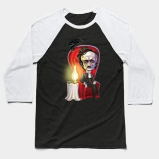 Edgar Allan Poe Baseball T-Shirt